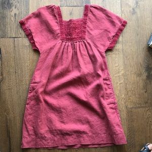 Madewell embroidered dress
